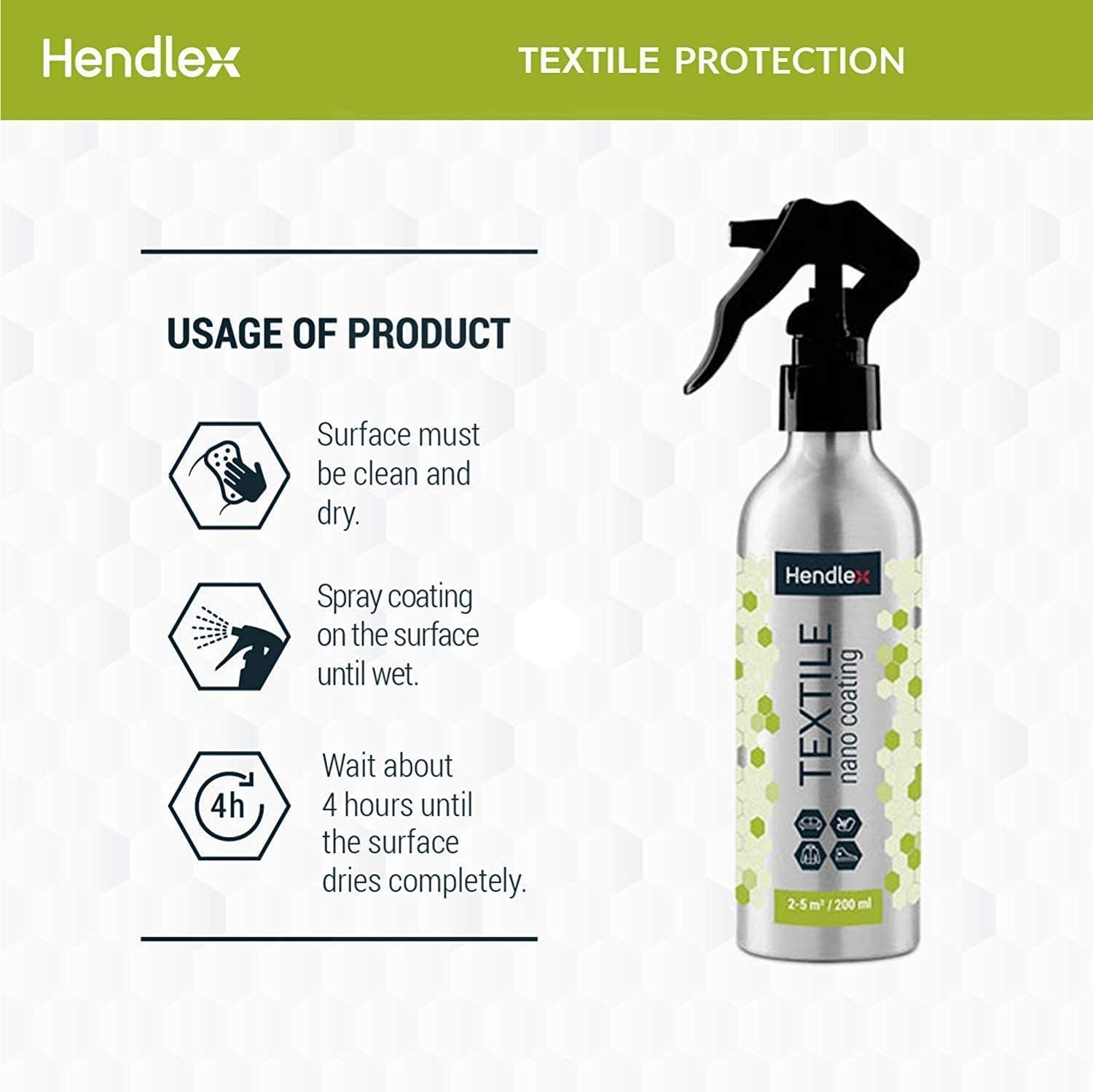 HENDLEX spray impermeabilisant textile –